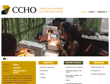 Tablet Screenshot of ccho.nl